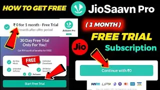 JioSaavn Pro ₹0 Me Kaise Lein? | 1 Month Free Trial Trick 2025 🔥 | Jiosaavn Pro Free Trial 30 Days