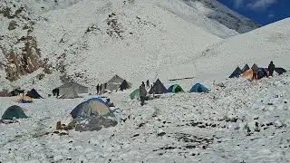 This Is Best Life In A Himalayan Gold Harvest During The Snowfalls Day|| Most Relaxing  Videos