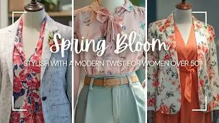 Spring Bloom: Stylish with a Modern Twist for Women Over 50