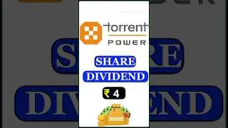 TORRENT POWER Share Dividend 2024