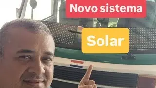 Novo sistema solar da kombi fionapp.