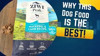 Review & Demo of Ziwi Peak Air Dried Dog Food Mackerel & Lamb
