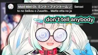 Mint делится непристойным додзинси на стриме