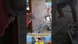 Cement plastering Techniques #cementplaster #cementplastering #wallplaster