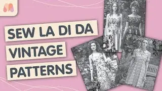 Ознакомьтесь с этими выкройками от Sew La Di Da Vintage.