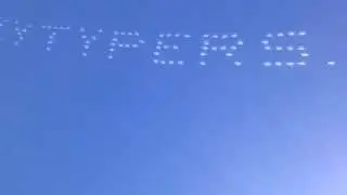 Skytypers fighter planes flying accross the sky