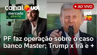 Vorcaro é alvo em nova operação da PF sobre o banco Master; Lula decide Orçamento; Trump ameaça Irã