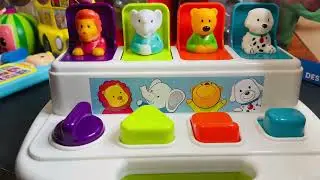POP UP ANIMALS LEARNING SKILLS - Unboxing with Satisfying Review Asmr #battat