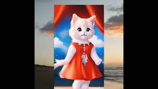 cat Dance|| shrot video|| viral|| cat lover|| funny cat || Manash saikia||April 1, 2025