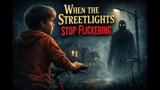 When the Streetlights Stop Flickering | A Creepy Story for Kids