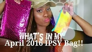 First IPSY Bag April 2016 Unbagging