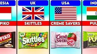 Famous Candy From Different Countries