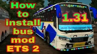 How to install Bus mod Ets 2 Tamil  1.31 | SMJ Gaming |
