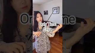 Only Time - Enya - Electric Violin Cover #onlytime #enya #violincover #violinmusic #newagemusic
