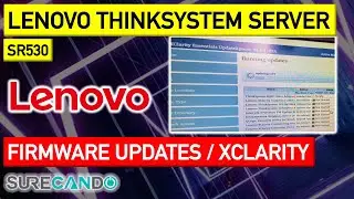 Lenovo ThinkSystem SR530 Server XClarity Essentials UpdateXpress Upgrade Firmware Export Event Logs