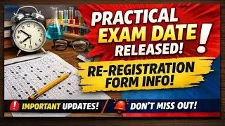 IGNOU Practical Exam Re registration Date Released😲🔥 | Ignou Datesheet
