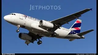Airbus A319-132  LATAM Airlines P3Dv5 takeoff from SBGR (Guarulhos) FSlabs