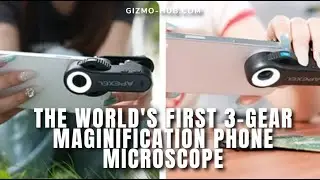 MS3L : WORLD'S FIRST 3-GEAR MAGNIFICATION PHONE MICROSCOPE | Kickstarter | Gizmo-Hub.com