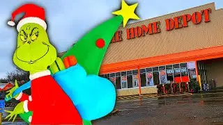 CHRISTMAS 2023 INFLATABLES AT HOME DEPOT
