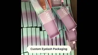 Top 1 Eyelash Packaging Vendors Free Design Eyelash Box Wholesale Lash Packaging Vendor #lashpackage