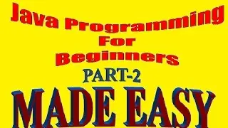 Introduction to Java Programming | Java for Beginners | Java Step by Step Tutorial 2