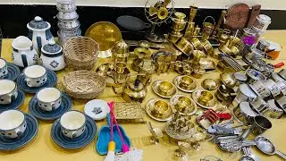 Miniature Collection😍 Brass miniature collection😍 Silver miniature collection 😍 #tinimini #cooking 