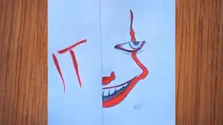 How to draw Pennywise Drawing Tutorial in easy steps.