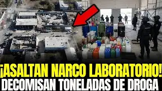 &iexcl;ASALTAN NARCO LABORATORIO en ZAPOPAN! DECOMISAN 2 TONELADAS DE QU&Iacute;MICOS y DROGA SINT&Eacute;TICA