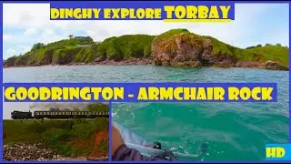 Dinghy Explore TORBAY Goodrington Sands - Saltern Cove - Armchair Rock EP10