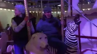 Butchart Gardens Christmas Carousel Ride