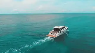 Drone shots in Cancun Hotel Zone Area