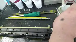 trocando revelador na konica minolta linha 4