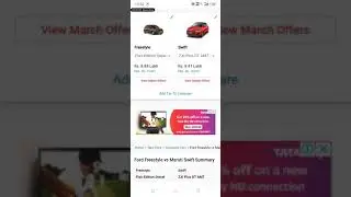 Ford freestyle vs swift swift is not good not ford freestyle is very nise tyle so comment me I will