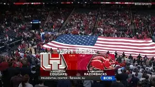 CBB on CBS intro | 8 Houston vs 14 Arkansas | 12/20/2025