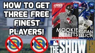 How To Get Three GUARANTEED Finest Players FREE! MLB The Show 18 Diamond Dynasty Tips
