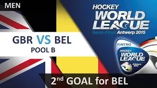 Dockier knocks home the PC rebound GBR 2-2 BEL