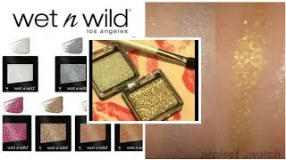#eyeshadow #glittereyeshadow #wetnwildglittereyeshadow #wet n wild glitter eyeshadow review