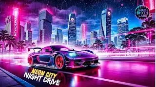 🔥 Hindi-English Synthwave | Futuristic Neon City Night Drive