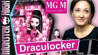 Дракулокер Drakulocker set Draculaura | Шкаф Дракулауры Monster High + Конкурс ★MGM★