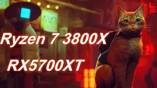 Stray 1440p Maximum Settings Ryzen 7 3800X RX5700XT