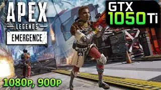 Apex Legends S10 : GTX 1050 Ti | 1080p  900p | PC Gameplay Benchmark