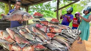 INSANE SPEED! You&rsquo;ve NEVER Seen a Village Fisherman Fillet Fish This Fast Before