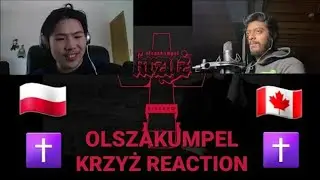 olszakumpel - krzyż (prod. skel) | REACTION (Reacting To Polish Rap) Feat. Nirav Reactions