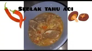 Tahu aci enaknya di buat gini biar tambah joss #tahuaci  #seblak