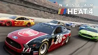 Max Difficulty 100% Length Race @ Talladega! | NASCAR Heat 4 EARLY ACCESS LIVE STREAM