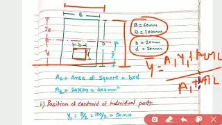 #Calculation of Bending Stress in Hollow Rectangular Beam ? | SOM | MOS