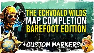 Guild Wars 2 - The Echovald Wilds Map Completion - Barefoot Edition