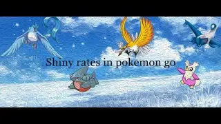 Shiny rates in pokemon go