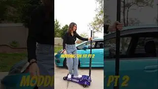 Modding my Fit Part 2! #automotive #honda #fit #diymechanic
