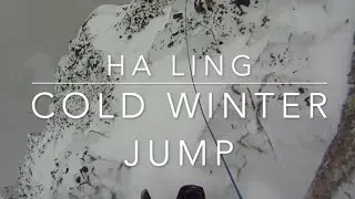Ha Ling Peak Winter Wingsuiting